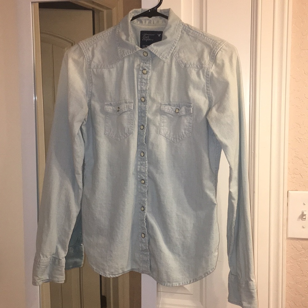 American Eagle Denim Shirt